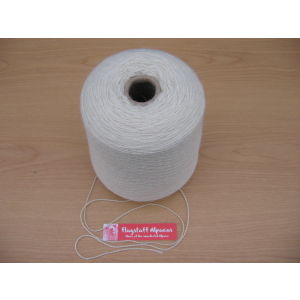 Natural White 4-ply Alpaca Blend - 1.2 Kilogram CONE