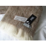 Alpaca Throw - PUMICE - Pure Alpaca & NZ-Made